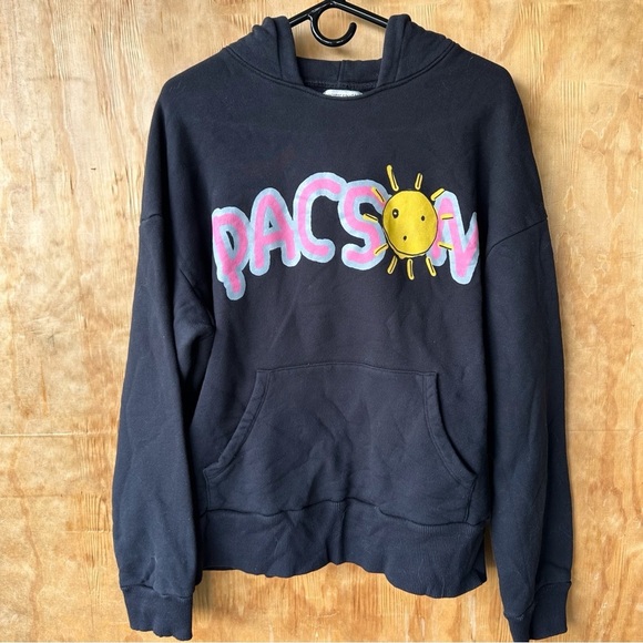 Pacsun Fun Black Sunscreen Hooded Sweatshirt - Picture 4 of 10